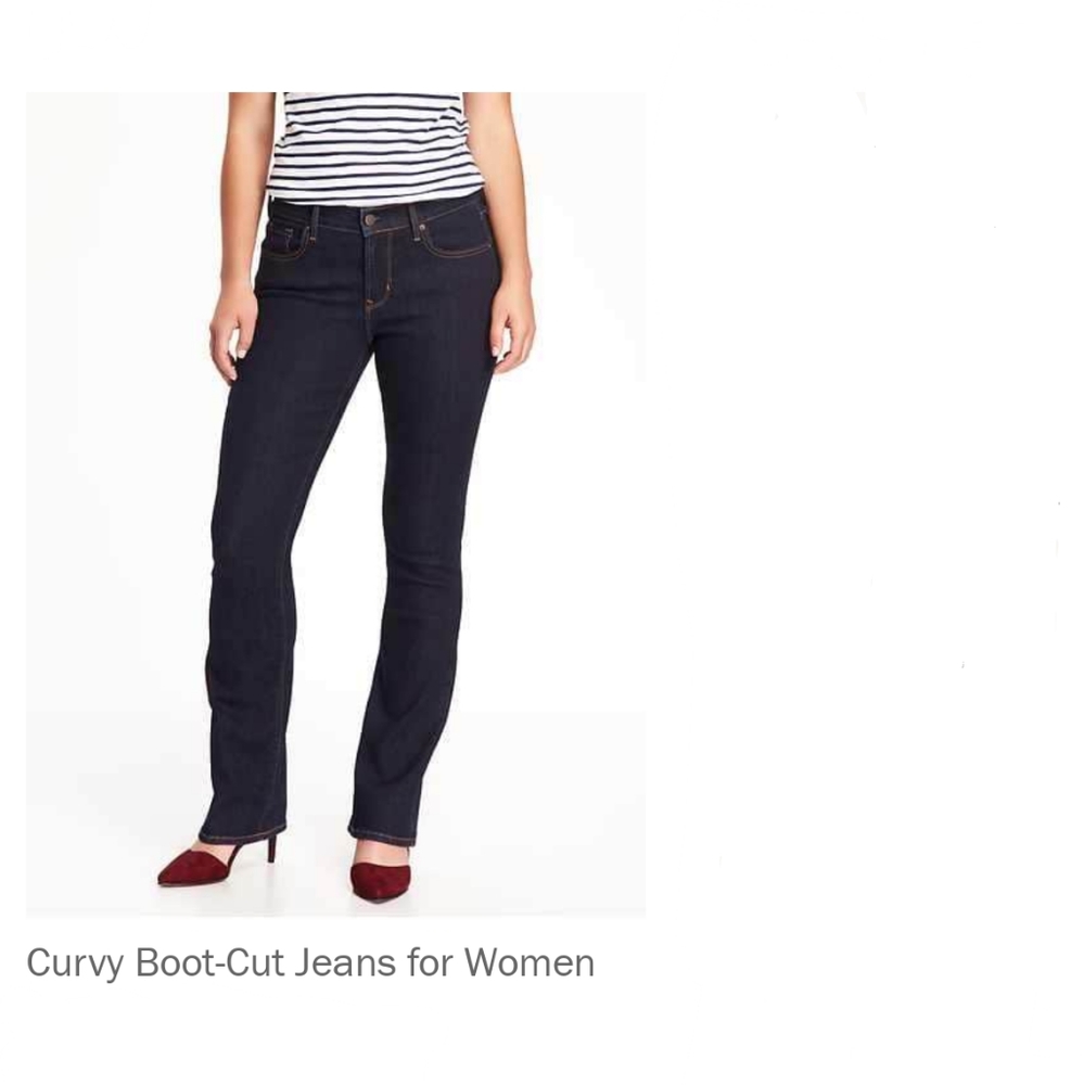 ❤️8L Curvy Boot Cut Jeans❤️